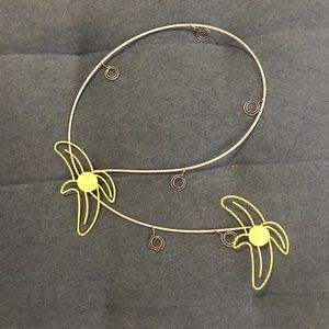 Banana Picture Holder Metal & Wire Target